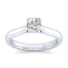 Outlet Gabriel & Co. Lauren - 14K White Gold Cushion Cut Diamond Engagement Ring