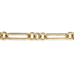 Discount Gabriel & Co. Link Chain Bracelet 14K Yellow Gold 7.5inch