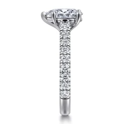 Online Gabriel & Co. Luciole - 14K White Gold Pear Shape Diamond Engagement Ring