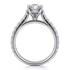 Online Gabriel & Co. Luciole - 14K White Gold Pear Shape Diamond Engagement Ring
