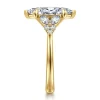 Online Gabriel & Co. Lunara - 14K Yellow Gold Marquise Shape Diamond Engagement Ring