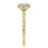 Sale Gabriel & Co. Marline - 14K Yellow Gold Oval Diamond Engagement Ring
