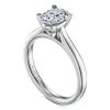 New Gabriel & Co. Michelle - 14K White Gold Oval Diamond Engagement Ring