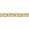 Gabriel & Co. 8mm 14K Yellow Gold Men's Solid Faceted Chain Bracelet
