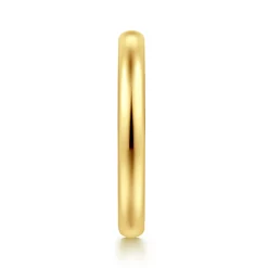 Discount Gabriel & Co. 2.4MM 14K Yellow Gold Plain Wedding Band