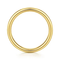 Discount Gabriel & Co. 2.4MM 14K Yellow Gold Plain Wedding Band