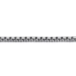 Online Gabriel & Co. 4mm 925 Sterling Silver Men's Solid Box Chain Bracelet