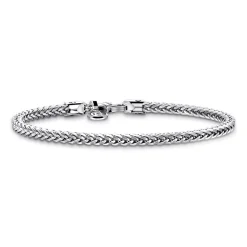 Sale Gabriel & Co. 4mm 925 Sterling Silver Men's Solid Wheat Chain Bracelet