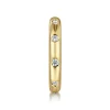 Discount Gabriel & Co. Modena - 14K Yellow Gold Flush Set Diamond Eternity Band - 0.25 ct
