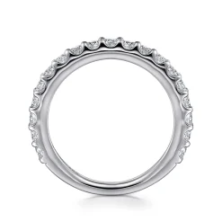 Hot Gabriel & Co. Montreal - Platinum Diamond Anniversary Band - 0.75 ct