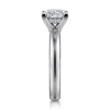 Sale Gabriel & Co. Neema - 14K White Gold Princess Cut Diamond Engagement Ring