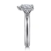 New Gabriel & Co. Neema - Platinum Pear Shape Diamond Engagement Ring