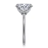 Sale Gabriel & Co. Nigela - 14K White Gold Oval Three Stone Lotus Diamond Engagement Ring