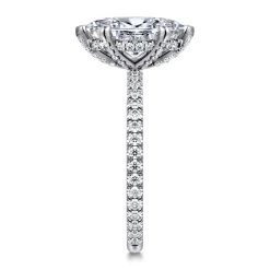 Online Gabriel & Co. Noa - 14K White Gold Marquise Shape Diamond Engagement Ring
