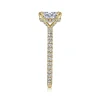 Sale Gabriel & Co. Noa - 14K Yellow Gold Oval Diamond Engagement Ring