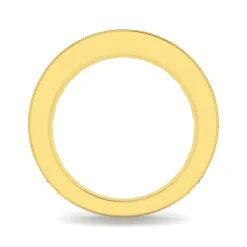 Online Gabriel & Co. Padua - 14K Yellow Gold Micro Pave Set Diamond Anniversary Band - 1.75 ct