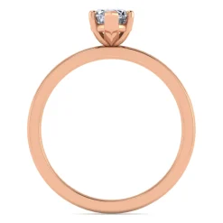 Gabriel & Co. Paula - 14K Rose Gold Marquise Shape Diamond Engagement Ring