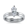 Discount Gabriel & Co. Paula - 14K White Gold Marquise Shape Diamond Engagement Ring