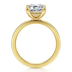 Outlet Gabriel & Co. Paula - 14K Yellow Gold Emerald Cut Diamond Engagement Ring