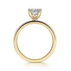 Online Gabriel & Co. Paula - 14K Yellow Gold Oval Diamond Engagement Ring