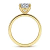 Clearance Gabriel & Co. Paula - 14K Yellow Gold Round Diamond Engagement Ring