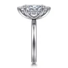 Discount Gabriel & Co. Peace - 14K White Gold Marquise Shape Diamond Engagement Ring