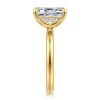 Sale Gabriel & Co. Peace - 14K Yellow Gold Emerald Cut Diamond Engagement Ring