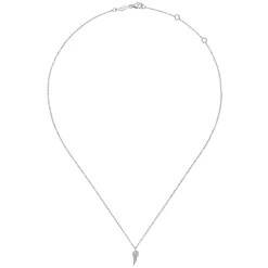 Clearance Gabriel & Co. Pendant Necklace Angel Wings 925 Sterling Silver