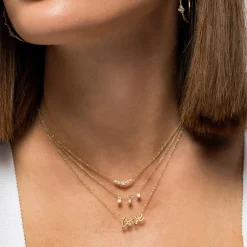 Clearance Gabriel & Co. Pendant Necklace Drop 14K Yellow Gold Diamond 0.09ct