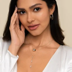 Clearance Gabriel & Co. Pendant Necklace 14K Yellow Gold Diamond 0.3ct
