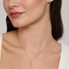 Discount Gabriel & Co. Pendant Necklace Teardrop 14K Yellow Gold Diamond 0.25ct Bujukan