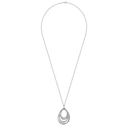 Online Gabriel & Co. Pendant Necklace Teardrop 925 Sterling Silver