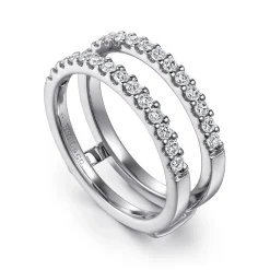 Discount Gabriel & Co. Platinum Diamond Ring Enhancer - 0.5 ct