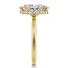 Outlet Gabriel & Co. Rainah - 14K Yellow Gold Marquise Shape Diamond Engagement Ring