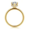 Sale Gabriel & Co. Rainah - 14K Yellow Gold Marquise Shape Diamond Engagement Ring