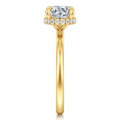 Online Gabriel & Co. Rainah - 18K Yellow Gold Round Diamond Engagement Ring