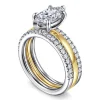 Online Gabriel & Co. Reba - 14K White-Yellow Gold Marquise Shape Diamond Engagement Ring