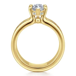 Discount Gabriel & Co. Reeba - 14K Yellow Gold Marquise Shape Diamond Engagement Ring
