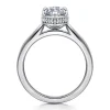 Gabriel & Co. Reece - 14K White Gold Marquise Shape Bezel Prong Diamond Engagement Ring
