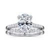 Discount Gabriel & Co. Reed - 14K White Gold Oval Diamond Engagement Ring