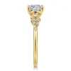 Gabriel & Co. Reena - 14K Yellow Gold Cushion Cut Diamond Engagement Ring