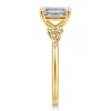 New Gabriel & Co. Reena - 18K Yellow Gold Emerald Cut Diamond Engagement Ring