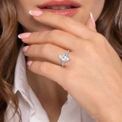 Hot Gabriel & Co. Reena - Platinum Marquise Shape Diamond Engagement Ring