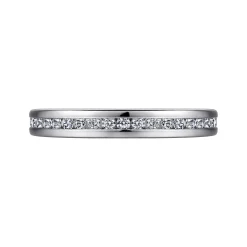 Online Gabriel & Co. Remie - 14K White Gold Channel Set Diamond Anniversary Band - 0.4 ct