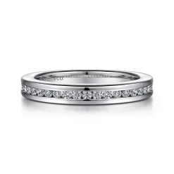 Online Gabriel & Co. Remie - 14K White Gold Channel Set Diamond Anniversary Band - 0.4 ct