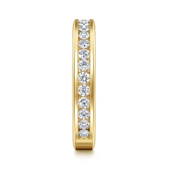 Discount Gabriel & Co. Remie - 14K Yellow Gold Channel Set Diamond Anniversary Band - 0.75 ct