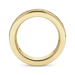 New Gabriel & Co. Remie - 14K Yellow Gold Channel Set Diamond Eternity Band - 2 ct