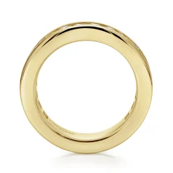 Hot Gabriel & Co. Remie - 14K Yellow Gold Channel Set Diamond Eternity Band - 1.5 ct