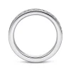 Hot Gabriel & Co. Romana - 14K White Gold Channel Set Diamond Eternity Band - 0.75 ct