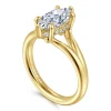 Outlet Gabriel & Co. Sanah - 14K Yellow Gold Split Shank Marquise Shape Diamond Engagement Ring